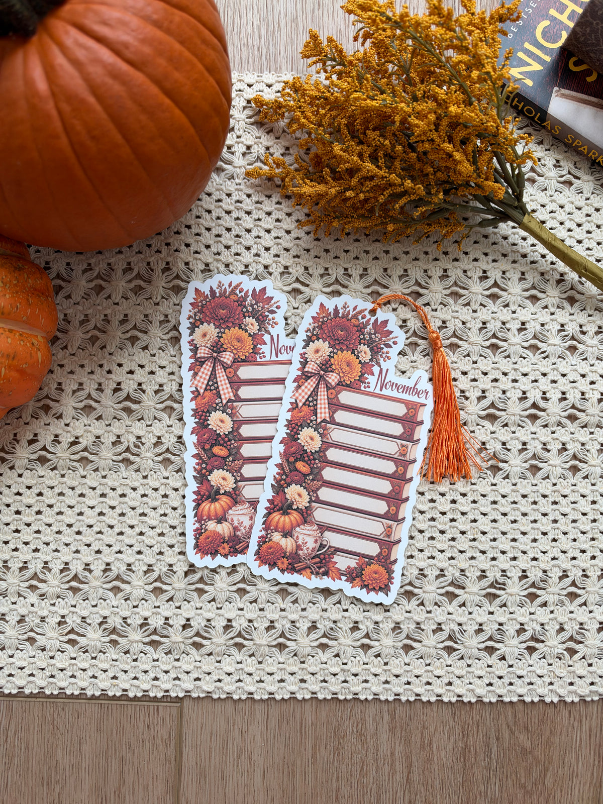 November TBR Bookmark